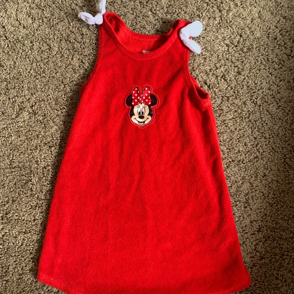 Disney Minnie Mouse swim cover up 2T